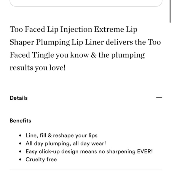 ‘Post-Op Pink’ Lip Injection Extreme Lip Shaper Plumping Lip Liner - Picture 9 of 9